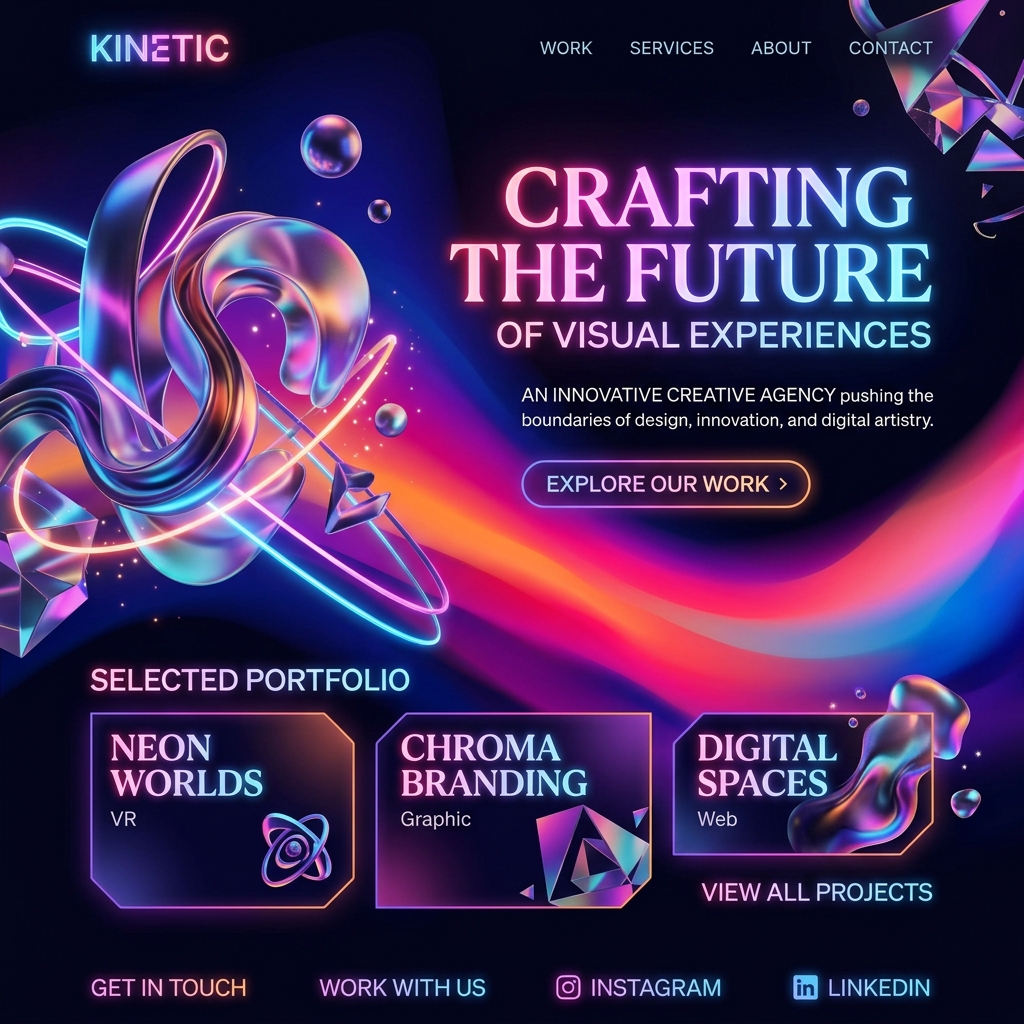 Creative Agency Website Project