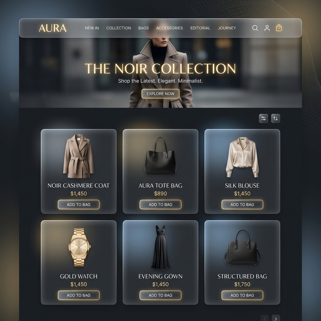 Luxury E-Commerce Project